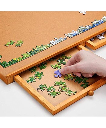 Bits and Pieces –Original Standard Wooden Jigsaw Puzzle Plateau-The Complete Puzzle Storage System