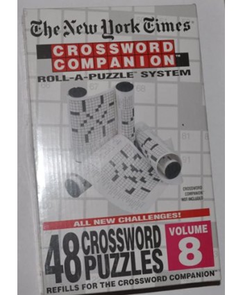crossword companion The New York Times Roll-A-Puzzle Refills Volume 8