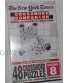 crossword companion The New York Times Roll-A-Puzzle Refills Volume 8