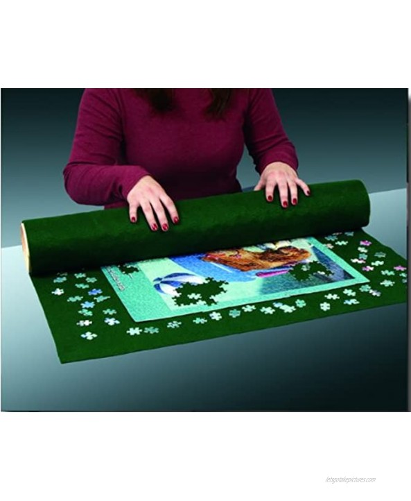 TDC Games Roll Up Jigsaw Puzzle Saver Mat & Tube 36 in
