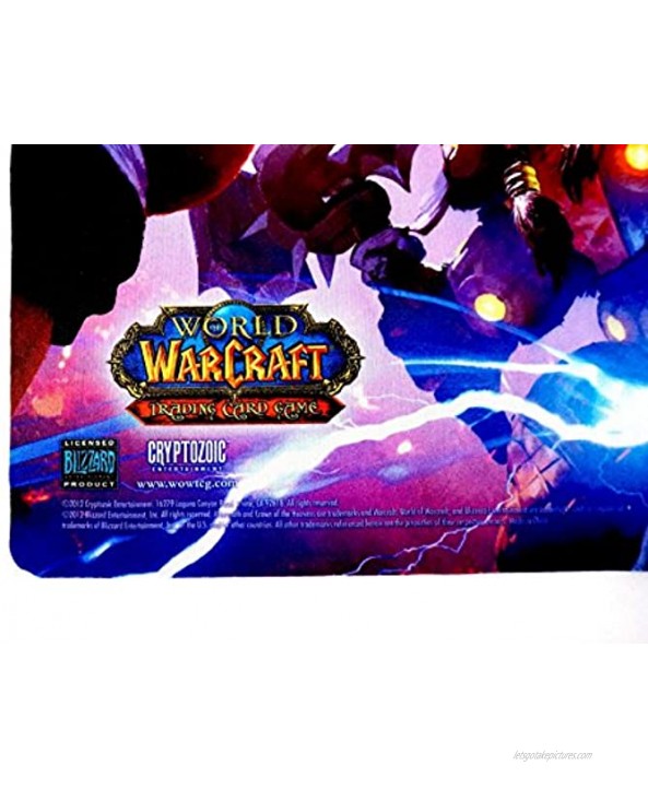 World of Warcraft Crown of the Heavens Playmat WoW TCG CCG Play Mat