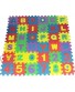 XXY216 36Pcs Baby Child Number Alphabet Digital Puzzle,Floor Puzzle Toy Mats Non Slip Colorful Building Blocks Early Educational Toy,Interlocking Foam Puzzle Play Mat4.7" 4.7"