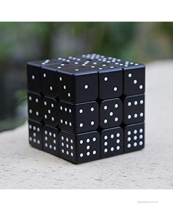 3x3x3 Speed Cube 3D Relief Effect Sudoku Braille Magic Cube Puzzle,IQ Reasoning Games Puzzles Special for The Blind Person,Weak Vision 5.6cm 2.2
