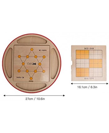 5 in 1 Sudoku Checkerboard Puzzle Game Toy Wooden Multifunctional for Children Educational Puzzle