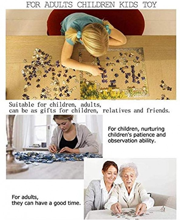 Classic Jigsaw Puzzles Zen Master Meditation Creative Adult Children DIY Educational Puzzle Toy 500 1000 1500 2000 3000 4000 Pieces 0109 Color : No partition Size : 1000 Pieces