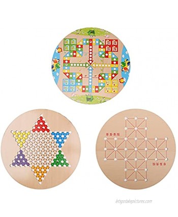 Desktop Sudoku Puzzle,5 in 1 Wooden Children Intelligence Multifunctional Sudoku Puzzle Board Game Kids Toy