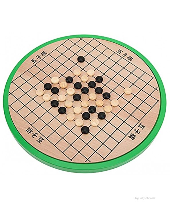 DFKEA 5-in-1 Wooden Children's Intelligence Multifunctional Sudoku Puzzle Board Game Children's Toy