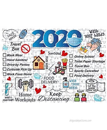 GREFER Puzzles for Adults 1000 Piece Jigsaw to 2020 Puzzle Adult and Children Wooden Puzzles with Family DIY for Kids