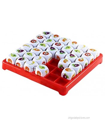 Interesting Sudoku Board Game Unique Fruit Sudoku Puzzle Game Safe Logic Educational Toy for Boys & Girls Above 6 Years Old