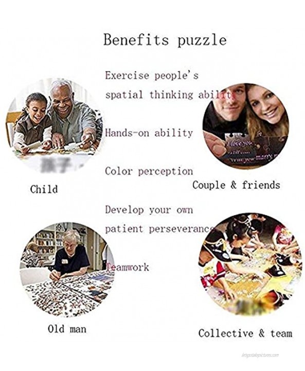 Jigsaw Puzzles Black City Architecture Adult Children Puzzle Intellective Educational Toy 500 1000 1500 2000 3000 4000 Pieces 0109 Color : No partition Size : 3000 Pieces