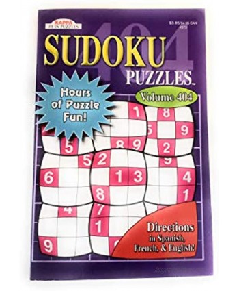 Kappa Sudoku Puzzles Volumes Vary See Sellers for Vol #Directions in Spanish French & English