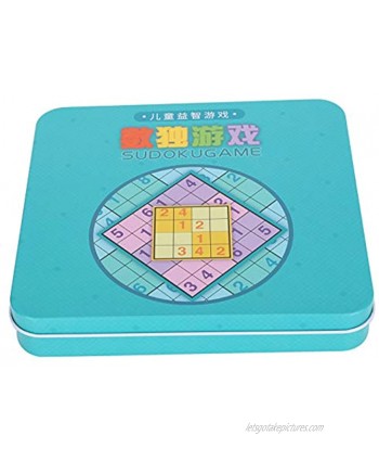 Liyeehao Number Puzzles Brain Game Numerical Reasoning Educational with Storage Box Wooden Math Learning Board 4 in 1 for Kids Student