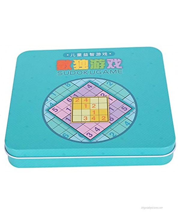 Liyeehao Number Puzzles Brain Game Numerical Reasoning Educational with Storage Box Wooden Math Learning Board 4 in 1 for Kids Student