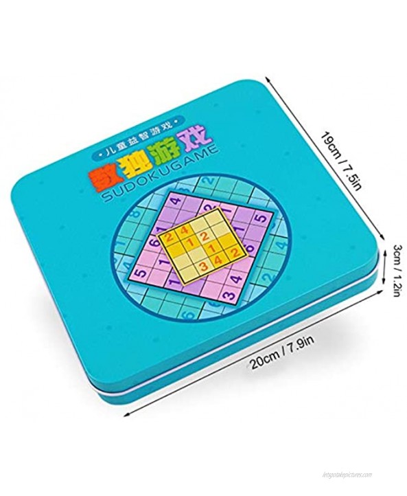 Magnetic Sudoku Soft Magnetic Material Strong Adsorption Force Medium In Size Wooden Sudoku Board Girls for Boys