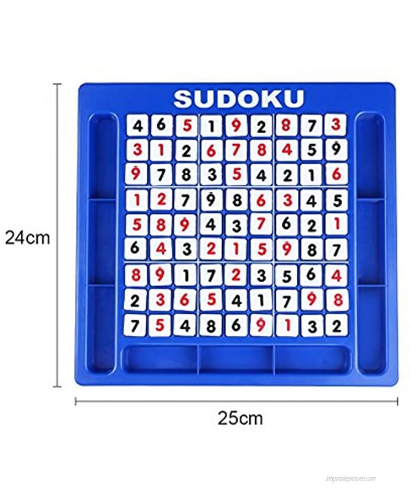 Plastic Sudoku Puzzle Board Games Classical Puzzle Toys Brain Digital Puzzle Toys for Kids and Adults