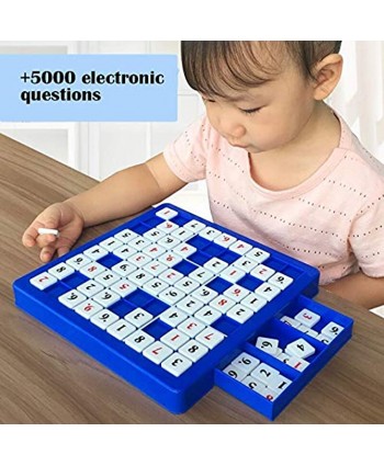 SDLAJOLLA Sudoku Board Game Kids Sudoku Game Chess Checkerboard Puzzle Board Game Children Science and Education Early Education Kindergarten