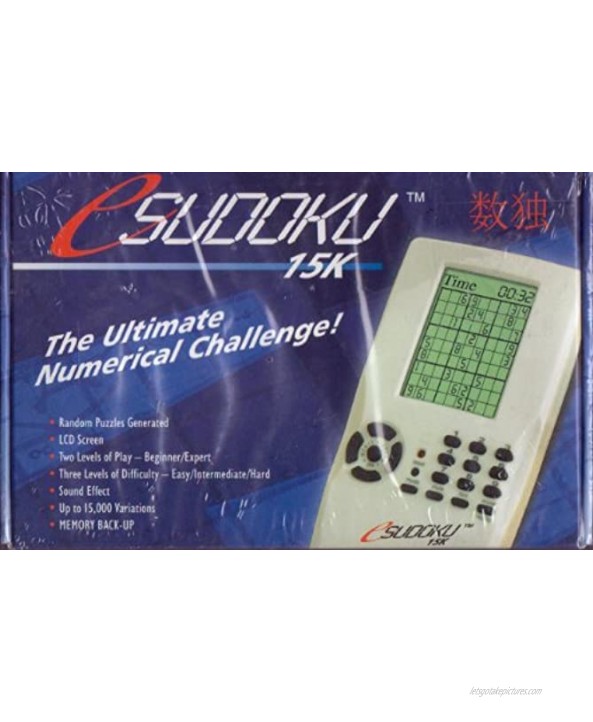 Sudoku 15K The Ultimate Numerical Challenge! eSudoku