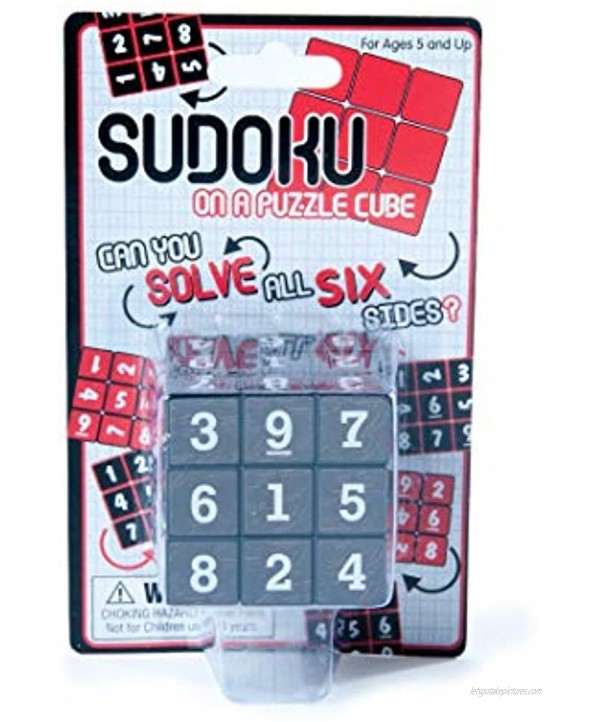 Sudoku Cube Puzzle Game for Kids and Adults Birthday | Holiday | Party Brain Teaser Sudoku Cube Family Puzzle Game for Ages 5 and Up