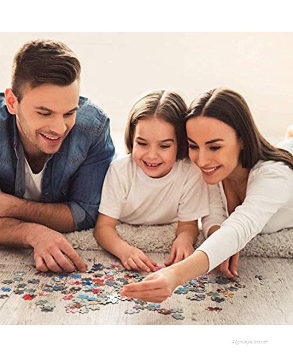 Wooden Jigsaw Puzzles Adults Decompression Toys Learning Educational Game for Kids Grey Old Castle 500 1000 1500 2000 Pieces 210630 Color : Partition Size : 1000 Pieces