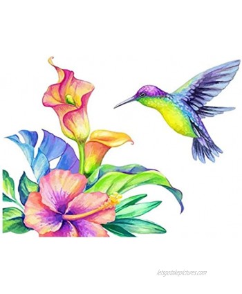 YHKTYV Puzzle 120 Pcs Jigsaw Puzzles for Kids Adult Large Time Square Jigsaw Puzzle,Educational Intellectual Decom,Hummingbird Flowers