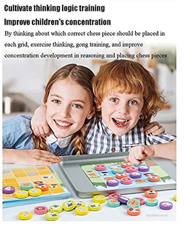 Z-Color Children’s Advanced Entry Sudoku Game Children’s Logical Thinking Training Puzzle and Concentration Intelligence Toys