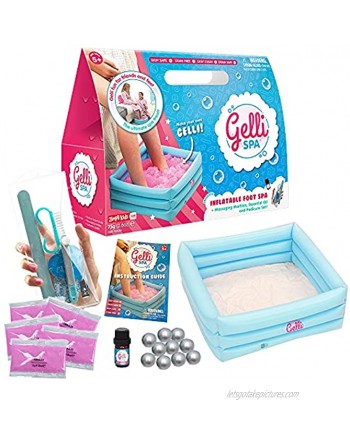 Gelli Spa from Zimpli Kids 5 Use Pack Children's Pamper Party Treat Manicure and Pedicure Set for Teens Sensory Play Toy for Girls and Boys Ideal Birthday Gift Present Toys