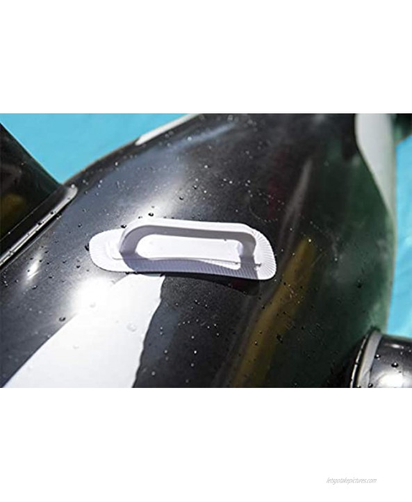 H2OGO! Jumbo Whale Rider Inflatable Pool Float