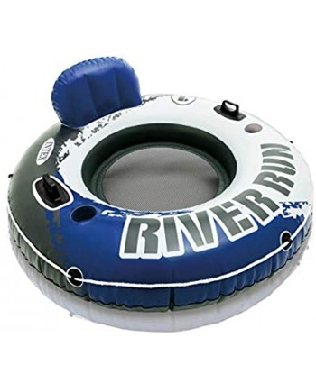 Intex River Run 1 Inflatable Floating Tube Raft for Lake River & Pool 6 Pack