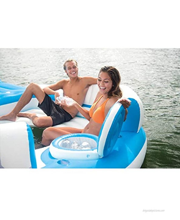 Intex Splash 'N Chill Inflatable Relaxation Island 145X125X20