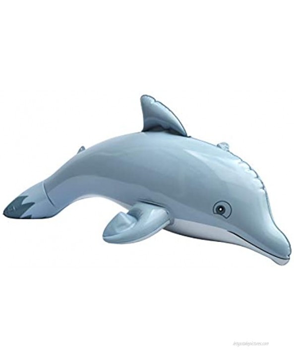 Jet Creations Inflatable Animals Dolphin 20 Long Best for Party Pool Supplies Favors Gifts for Kids & Adults an-DOL4 Multi