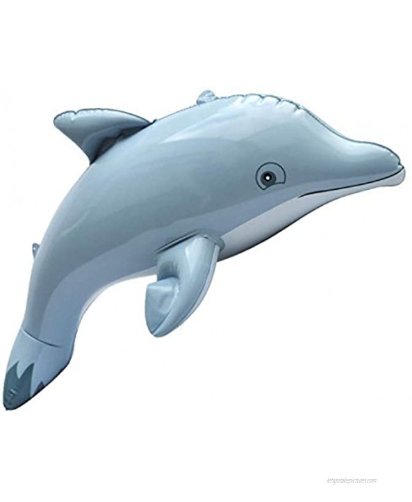 Jet Creations Inflatable Animals Dolphin 20 Long Best for Party Pool Supplies Favors Gifts for Kids & Adults an-DOL4 Multi