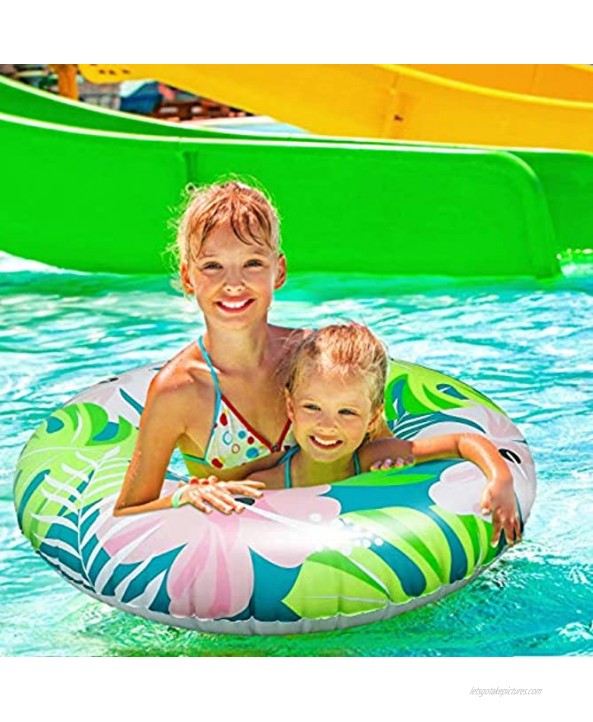 Pool Float Inflatable Pool Tube Plants Swim Tubes Swim Ring for Adults Beach Swimming Party Toys Rafts Floaties 120cm 47.2