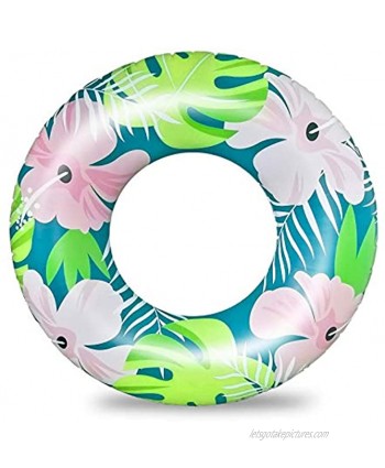 Pool Float Inflatable Pool Tube Plants Swim Tubes Swim Ring for Adults Beach Swimming Party Toys Rafts Floaties 120cm 47.2"