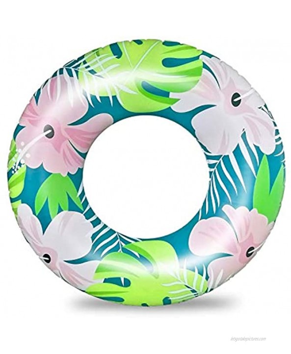 Pool Float Inflatable Pool Tube Plants Swim Tubes Swim Ring for Adults Beach Swimming Party Toys Rafts Floaties 120cm 47.2