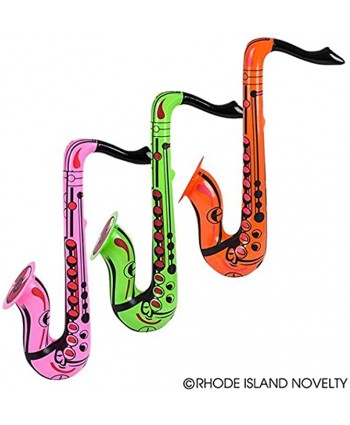 Rhode Island Novelty 24’’ Saxophone Inflate Dozen