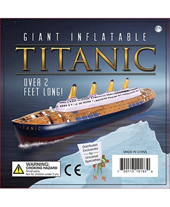 Universal Specialties Giant Titanic Inflatable Pool Toy