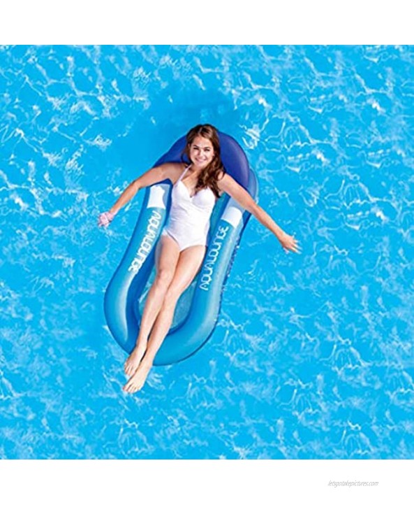 Youngnet Summer Outdoor Inflatable Beach Swimming Pool Float Water Lounger,Portable Inflatable Recliner,Comfortable Floating Bed & Floating Chair,Water Sofa Pool Raft for Adult