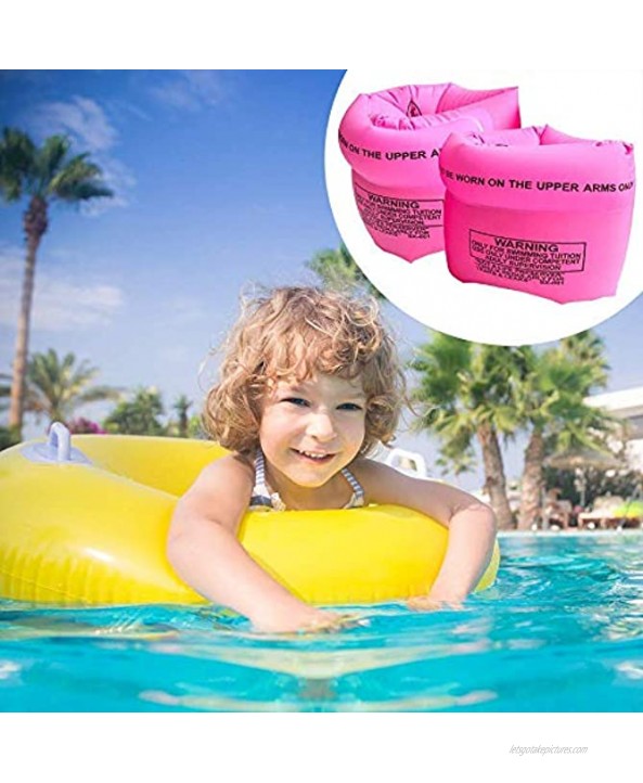 6 Pack Kids Children Adult Swimming Arm Float Rings,PVC Arm Floaties Inflatable Swim Arm Bands Floater Sleeves Swimming Rings，
