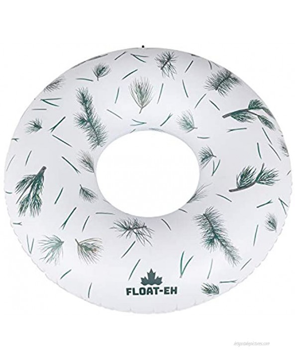 FLOAT-EH Pine Needle Pool Tube for Adults- Lake Floaties Inspired by The North