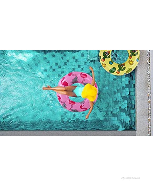 Inflatable 32 Cactus Pool Tube Float for Children Swimming Ring for Adults Summer Funny Pool Party Toys for Teens