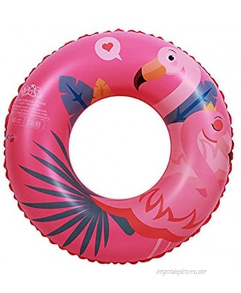 Inflatable Pool Floats Flamingo Swim Rings 32.3" Fruit Swim Tubes for Kids and Adults Beach Swimming Pool Party Toys