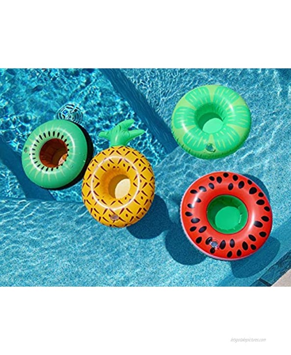 s&g Inflatable Drink Holder 8 Pack Cup Holder for Pool and Summer Parties and Gatherings