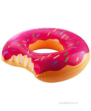 Yarssir Pool Float for Kids Adults Inflatable Pool Floaties Pool Tube Chocolate Strawberry Donut Swim Ring