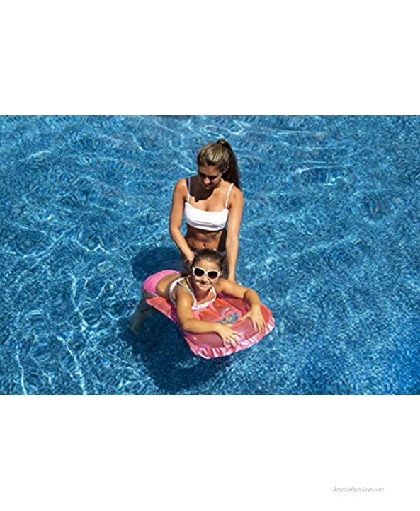 Swimline Sturdy See-Thru Surf Rider Pool Float Colors May Vary 30 x 22