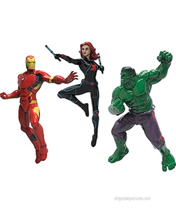 SwimWays Marvel Avengers Dive Characters Iron Man Black Widow and Hulk 5.5" x 3"