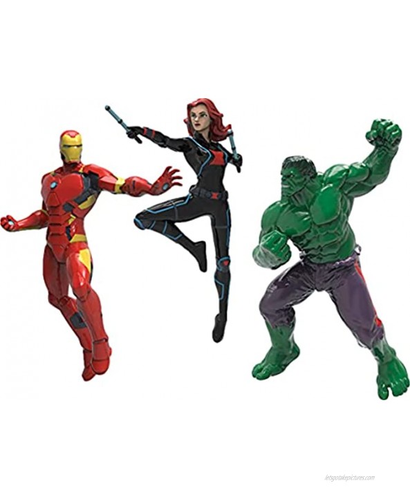 SwimWays Marvel Avengers Dive Characters Iron Man Black Widow and Hulk 5.5 x 3