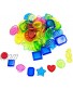 Trounistro 48 Pieces Sinking Dive Gem Pool Toy Swimming Diving Acrylic Gemstones for Pool Party Favors