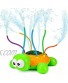 Fixget Water Spray Sprinkler for Kids Water Spinning Turtle Sprinkler Toy Splashing Fun with Wiggle Tubes for Outdoor Yard Games Summer Fancy Water Toys for 3+ Boys Girls PetsUp to 8ft