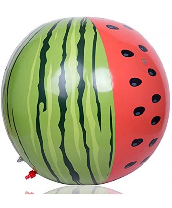 JOYIN Mega Melon Ball Jumbo Sprinkler 35.5” Watermelon Inflatable Sprinkler Toys for Kids Toddlers