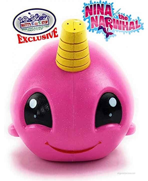 Matty's Toy Stop Nina The Narwhal Pink Unicorn of The Sea Water Sprinkler
